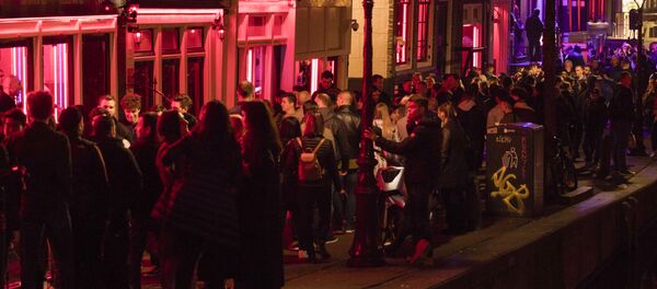 Квартал красных фонарей в Амстердаме - Sputnik Беларусь