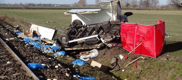 Место ДТП - Sputnik Беларусь