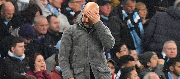 Главный тренер Манчестер Сити Хосеп Гвардиола Главный тренер Манчестер Сити Хосеп Гвардиола - Sputnik Беларусь