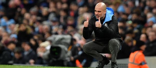 Главный тренер английского Манчестер Сити Хосеп Гвардиола - Sputnik Беларусь