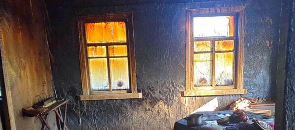 На месте пожара На месте пожара - Sputnik Беларусь