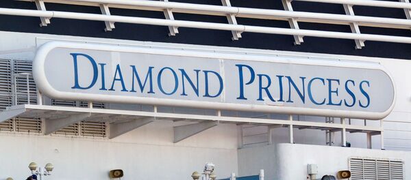 Круизный лайнер Diamond Princess - Sputnik Беларусь