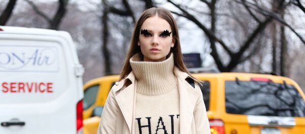 Streetstyle на Неделе моды в Нью-Йорке - Sputnik Беларусь