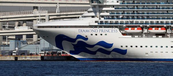 Круизное судно Diamond Princess - Sputnik Беларусь