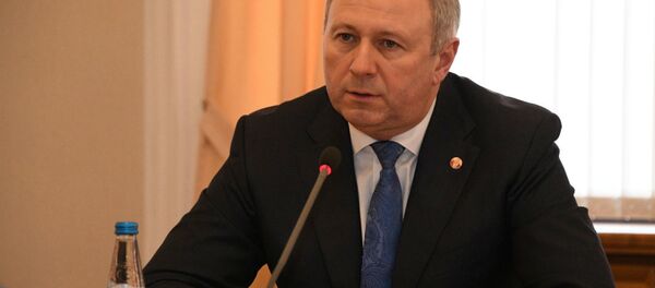 Прэм'ер-міністр Беларусі Сяргей Румас Прэм'ер-міністр Беларусі Сяргей Румас - Sputnik Беларусь