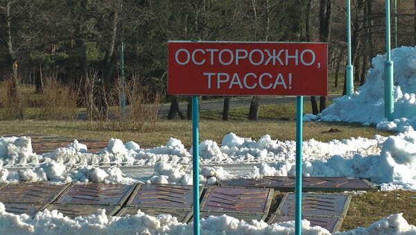 Лыжники-любители испугались: у них хотят отобрать снег ради биатлонистов? - Sputnik Беларусь