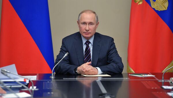 Президент России Владимир Путин провел заседание Совбеза РФ - Sputnik Беларусь