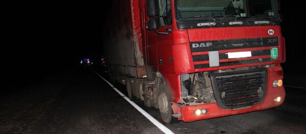 На месте ДТП - Sputnik Беларусь