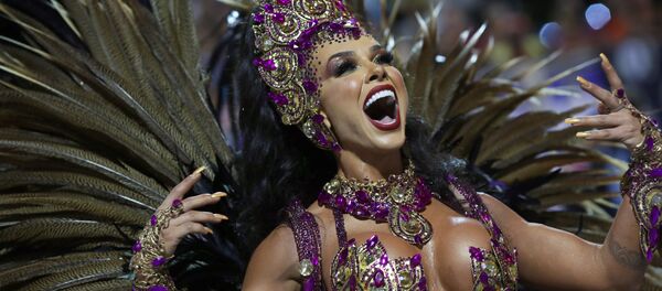 Открытие бразильского карнавала в Сан-Паулу, Бразилия - Sputnik Беларусь