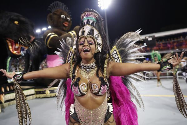 Открытие бразильского карнавала в Сан-Паулу, Бразилия - Sputnik Беларусь
