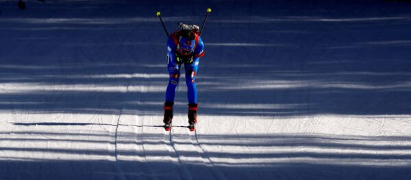 Доротея Вирер на чемпионате мира в Антхольц-Антерсельве Доротея Вирер на чемпионате мира в Антхольц-Антерсельве - Sputnik Беларусь