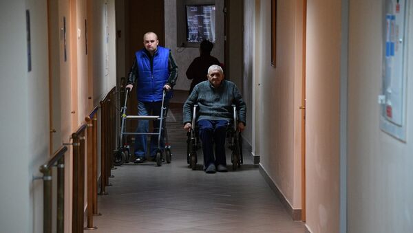 Минский дом-интернат для пенсионеров и инвалидов - Sputnik Беларусь