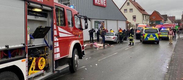 На месте ЧП в Германии На месте ЧП в Германии - Sputnik Беларусь