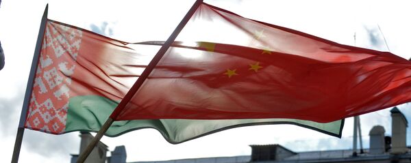 Сцягі Кітая і Беларусі Сцягі Кітая і Беларусі - Sputnik Беларусь