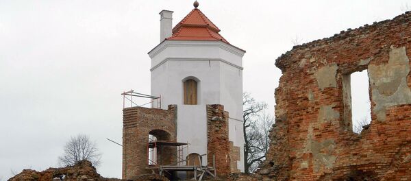 Гольшанский замок во время консервации - Sputnik Беларусь