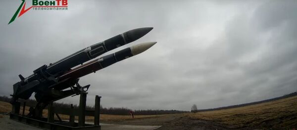 Апублікавана відэа выпрабаванняў беларускай кіраванай ракеты для Бука - Sputnik Беларусь