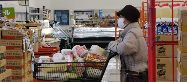 Паника в японских магазинах - Sputnik Беларусь