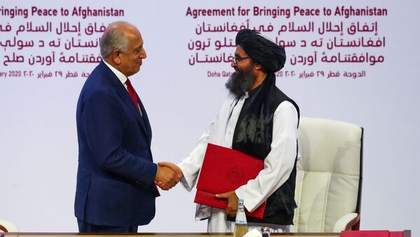 США и движение Талибан подписали мирное соглашение - Sputnik Беларусь