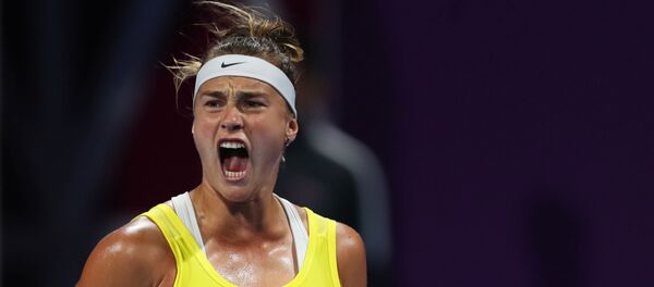 Беларуская тэнісістка Арына Сабаленка Беларуская тэнісістка Арына Сабаленка - Sputnik Беларусь
