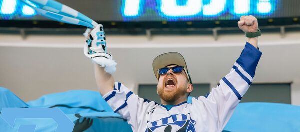 Болельщик минского Динамо - Sputnik Беларусь