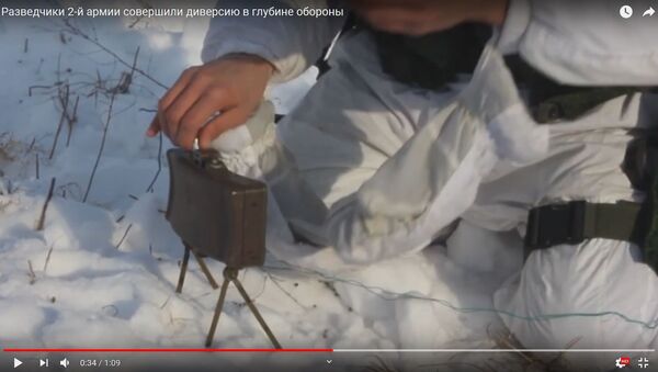 Как в фильмах про войну: опубликовано видео с учениями диверсионных групп - Sputnik Беларусь