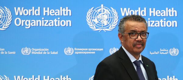 Кіраўнік СААЗ Тэдрас Аданом Гебрэісус - Sputnik Беларусь