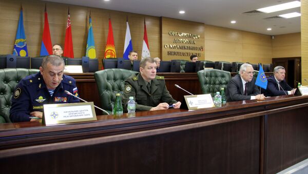 Объединенный штаб ОДКБ провел первый сбор Центра кризисного реагирования - Sputnik Беларусь