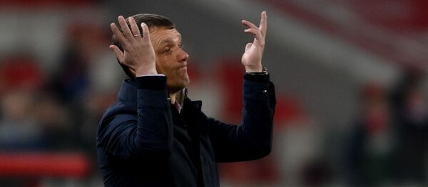 Главный тренер ПФК ЦСКА Виктор Ганчаренко - Sputnik Беларусь