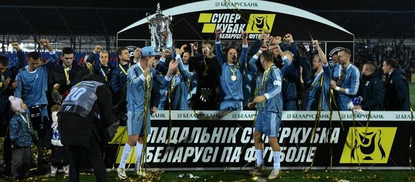 Футболисты брестского Динамо Футболисты брестского Динамо - Sputnik Беларусь