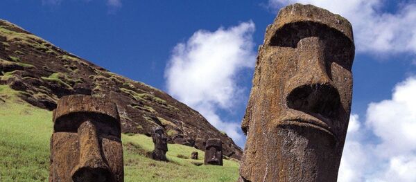 Идолы-моаи на острове Пасхи - Sputnik Беларусь