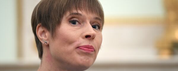 Президент Эстонии Керсти Кальюлайд  - Sputnik Беларусь