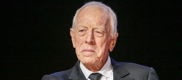 Звезда сериала НВО Игра престолов Макс фон Сюдов - Sputnik Беларусь