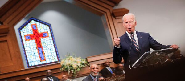 Кандидат в президенты, бывший вице-президент США Джо Байден Кандидат в президенты, бывший вице-президент США Джо Байден - Sputnik Беларусь