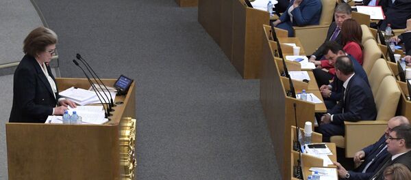 Дзярждума падтрымала папраўку Церашковай аб прэзідэнцкіх тэрмінах Дзярждума падтрымала папраўку Церашковай аб прэзідэнцкіх тэрмінах - Sputnik Беларусь