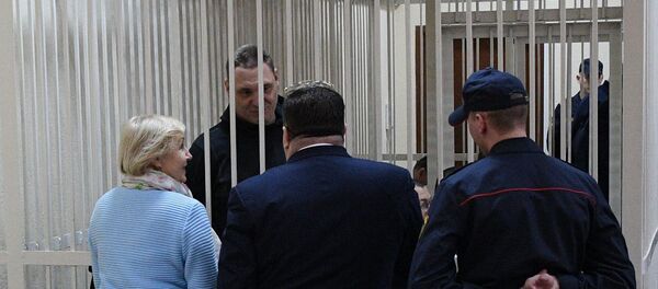 Обвиняемый Виталий Горбачев в суде Обвиняемый Виталий Горбачев в суде - Sputnik Беларусь