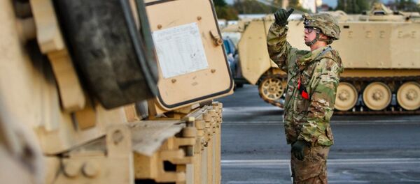 Американская военная техника в Европе - Sputnik Беларусь