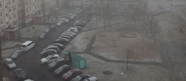 В Минске в субботу началась метель - Sputnik Беларусь