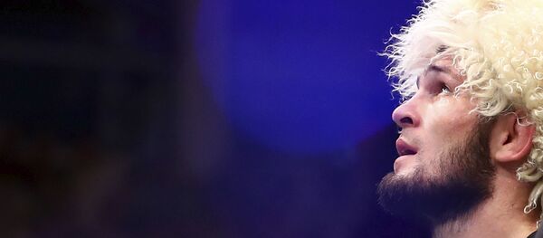 Российский боец Хабиб Нурмагомедов - Sputnik Беларусь