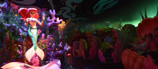 Аттракцион Русалочка в детском парке развлечений Аттракцион Русалочка в детском парке развлечений - Sputnik Беларусь