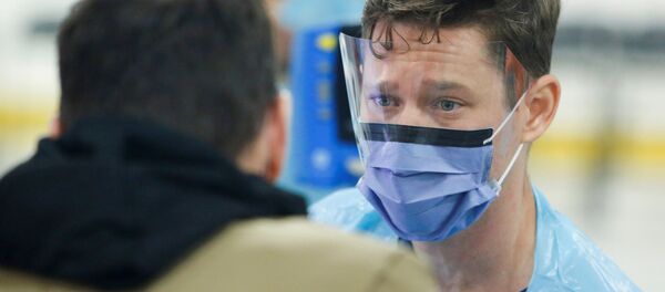 Медик и пациент, архивное фото - Sputnik Беларусь