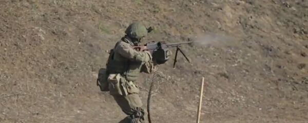 Занятия спецназа по тактической стрельбе  - Sputnik Беларусь