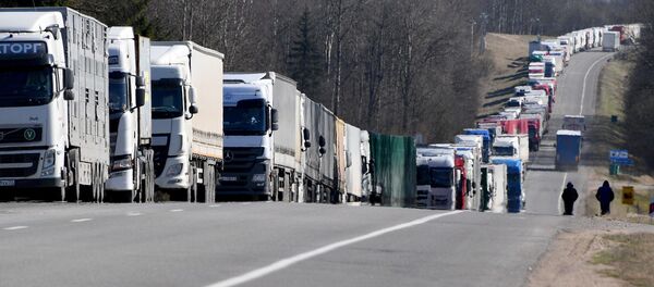 Очередь в Каменном Логе - Sputnik Беларусь