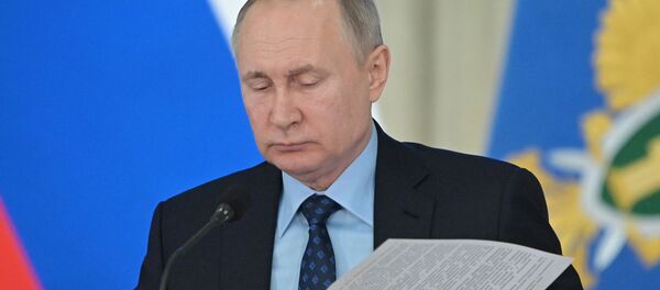 Президент РФ Владимир Путин Президент РФ Владимир Путин - Sputnik Беларусь