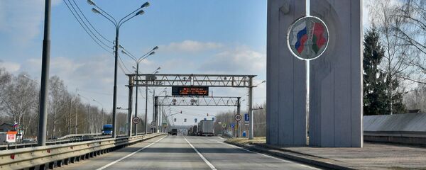 Мяжа паміж Расіяй і Беларуссю Мяжа паміж Расіяй і Беларуссю - Sputnik Беларусь