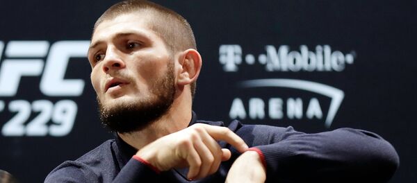 Российский чемпион UFC Хабиб Нурмагомедов Российский чемпион UFC Хабиб Нурмагомедов - Sputnik Беларусь