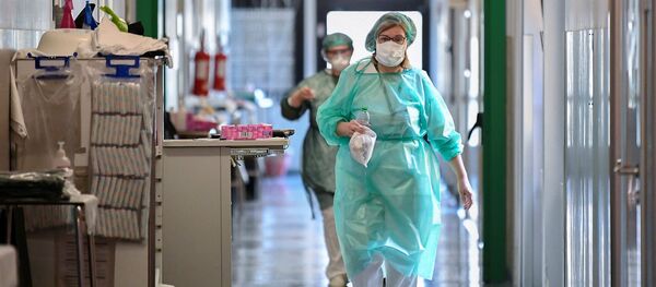 Итальянские медики - Sputnik Беларусь