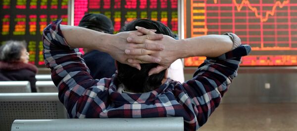 Трейдер на бирже, архивное фото - Sputnik Беларусь