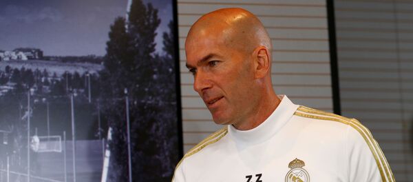 Главный тренер мадридского Реала Зинедин Зидан - Sputnik Беларусь