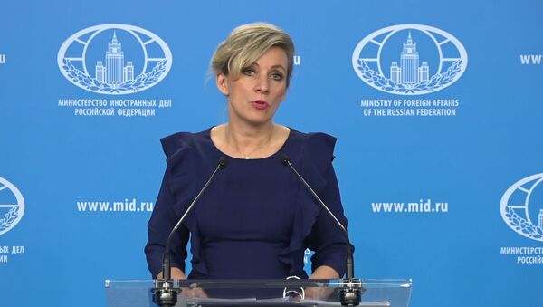 Захарова прокомментировала попытки обвинить Россию в дезинформации - видео - Sputnik Беларусь