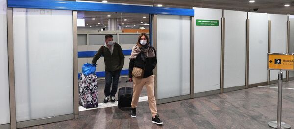 Прилет туристов в Москву - Sputnik Беларусь